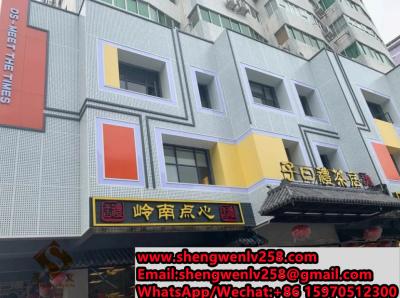 Cina Metal sheet aluminum facade aluminum panels for building facade customized metal sheet 3mm in vendita