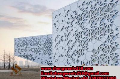 China Art Building Decoration Art Carved Curtain Wall Aluminum Panel Aluminum Veneer for sale