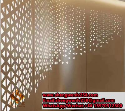 China Exterior Decoration Aluminum Facade Project Solid Aluminum Panel Veneet for sale