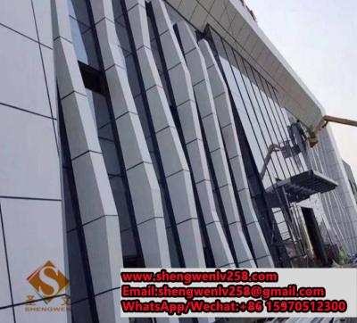 China Outdoor Expanded Metal Mesh Sheet Aluminum Mesh Wall Panel for Facade Cladding for sale