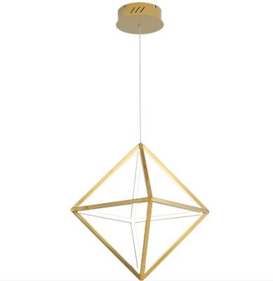 China High Light Efficiency Geometric Lighting Creative Luxury Pendant Chandelier For Bar Restaurants for sale