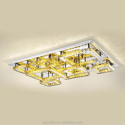 China Large Size Modern High Quality Surface Mounted Dimmable Ceiling Lights For Living Room for sale