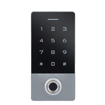 China Waterproof Fingerprint Password Swipe Card Touch Screen Smart Home Electronic Security Door Lock for sale