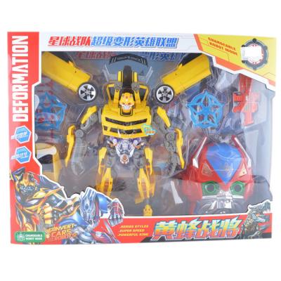 China Toy Gift Items Intelligent Deformation Cartoon Robot Toys For Boys for sale