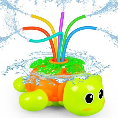 China Playful Playful Children's Garden Summer Outdoor Turtle Lawn Sprinkler Lawn Water Sprinkler Rotary Toys for sale