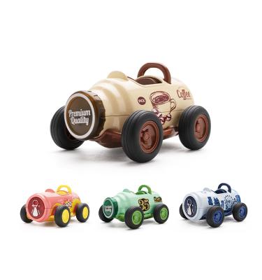 China 1:36 Scale Mini Cans Diecast Alloy Recoil Diecast Car Toy With Music And Lights For Kid for sale