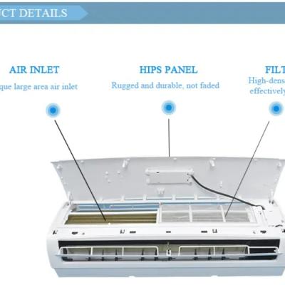 China High Wall Mounted Type Fan Coil Unit Air Conditioner Fan Room Coil for sale