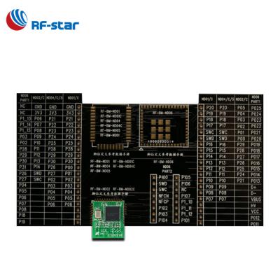 China BLE Module Test Board nRF51822 nRF51802 nRF52810 nRF52832 nRF52840 nrf52832 Display Board Development Board 120mm*55mm for sale