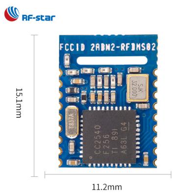 China Bluetooth modules ble 4.0 low energy cc2540 long distance module 15.1x11.2x1.7mm for sale