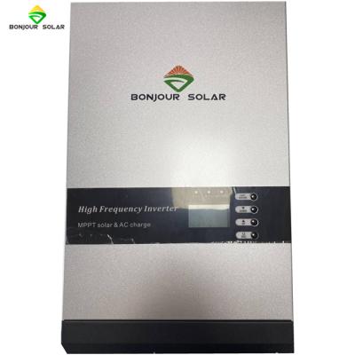 China Solar power system home HELLO grid tie inverter 24v 220v 5000w solar inverter 24v 220v 5000w best price for sale