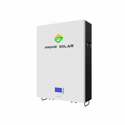 China Hot Sale 5Kw 10Kw Deep Cycle Battery Lithium Battery Power Bank 48V 100Ah 150Ah 200Ah Deep Cycle Lithium Ion With BMS for sale