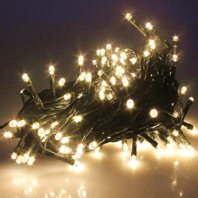 China Outdoor Indoor Decoration String Wall Lights Outdoor Hanging Christmas Chair Patio Solar Garland 18 G45 Led Holiday Lighting for sale