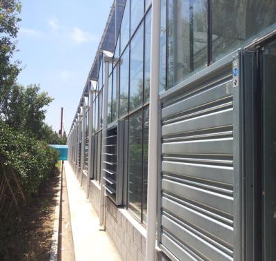 China Exchange Air For Automatic Shop Door And Greenhouse Exhaust Fans For Cooling System for sale