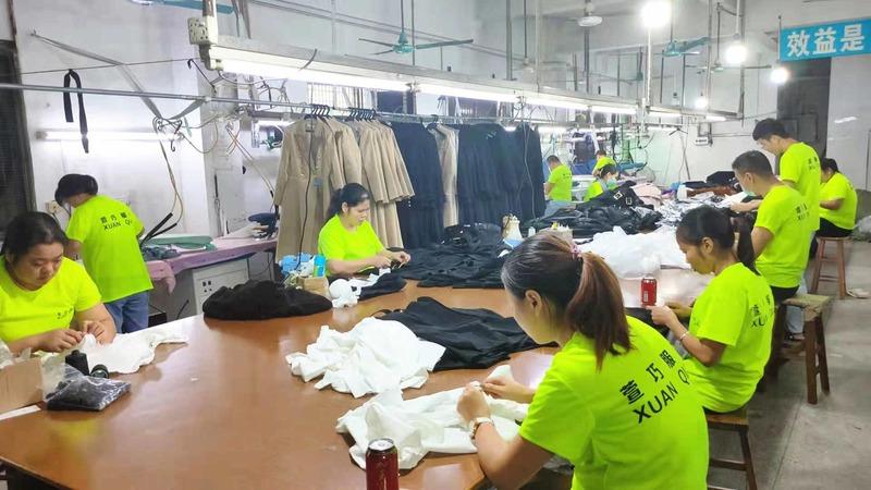 Verified China supplier - Dongguan Xuanqiao Clothing Co., Ltd.