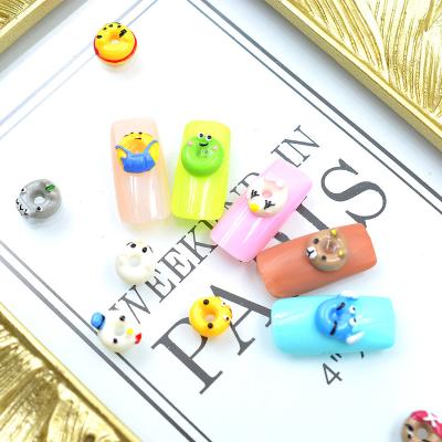 China Plastic Cartoon 3d Decorations Nail Art Japanese Polymer Resin Accessories for sale