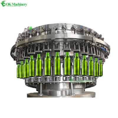 China BK-YP005 Micro Automatic Manual Beverage Glass Bottle Beer Filling Machine for sale