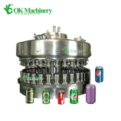 China BK007 used paint/water/juice/beverage can/videos/in Korea filling machine factory/Italy/India for sale