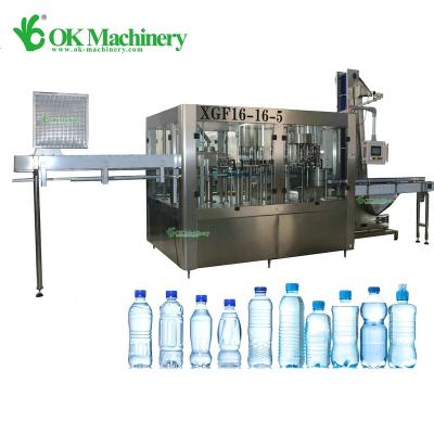 China Reliable Factory Food Bottle Full Automatic Table Natural Mineral Water Making Machine Line Mineral Water Filler for sale