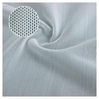 China Stretch Top Quality Fine Holes Breathable Stretch Warp Knitted 85 15 Nylon Spandex Fabric For Sports Leggings for sale