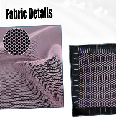 China Manufacturer Fine Holes Breathable Tulle Bolt Mesh Hexagon 100% Polyester Tulle Tear-resistant Fabric For Tutu for sale