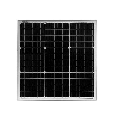 China Waterproof Half Cell Solar Panels 60w Fishing Boats Generate Electricity Monocrystalline Portable Solar Panels Cells 560*540*18 for sale