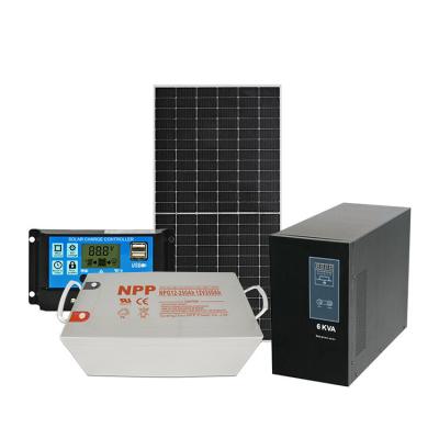 China Industrial home commercial other home 3000w 3kw solar panel power system full off-grid solar power generation system sale home for sale