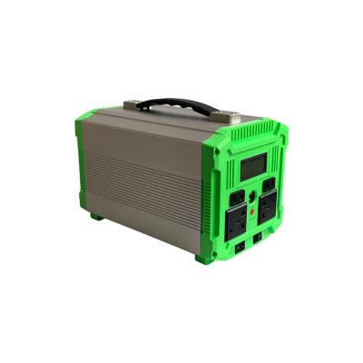 China Remote Control Power Station 500w Portable Lithium Power Station Life-po4 Battery Portable Solar Power Station for sale