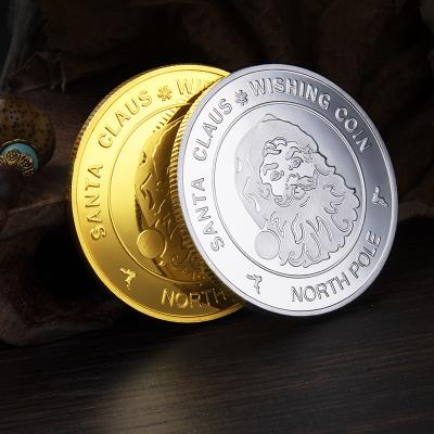 China Wholesale Souvenir Coin Europe Challenge Christmas Zinc Alloy Double Sided Coins for sale