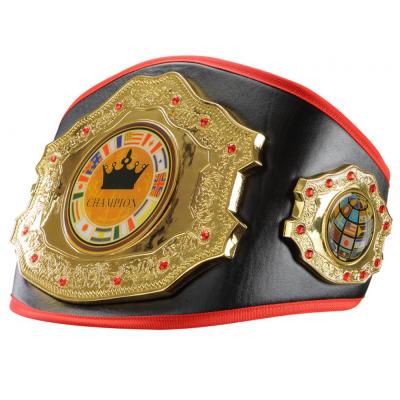 China Wholesale custom logo championship leather boxing belt zinc alloy for sale