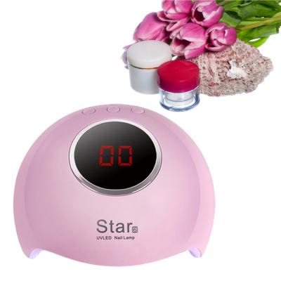 China 2020 New Nail Light UV Led Lamp Manicure Dryer Curing Gel Nail Handheld Nail Dryer Star6 for sale