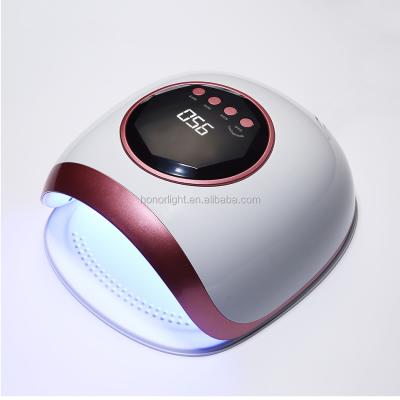 China Nail Art Beauty Salon 54W Nail LED UV Lamp With 99s Low Temperature Model Digital Nail Art Machine for sale