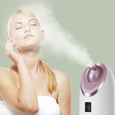 China Cold and Hot Personal Care Beauty Settings Facial Steamer DEEP CLEANING Steam Sprayer Nano Face Humidifier Spray for sale