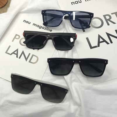 China Classic Sunglasses 2021 Finely Processed Design Black Acetate Frame Big Glass Shade Sunglasses Sun Drivers For Men for sale