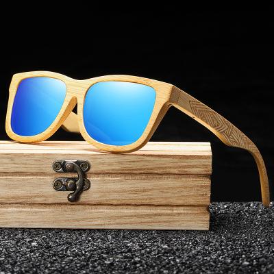 China Hot Sale Shade Sunglasses Women Wooden Shade Wooden Shade Fashionable Men's Wooden Sunglasses UV400 for sale