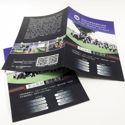 China paper & Cheap A4 Cardboard Customs Brochure Booklet Printing for sale