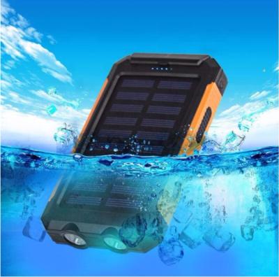 China exterior & 2020 Most Indoor Products Waterproof Solar Charger Power Bank 30000mAh With Compass For iPhone For Samsung For Digital Products for sale