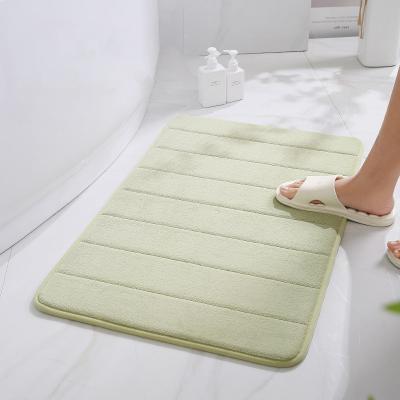 China Paidu Foot Mats Non-Slip Bathroom Mats Polyester Sustainable Soft Fluffy Non-Slip Mat Pad Absorbent Bath Mat for sale