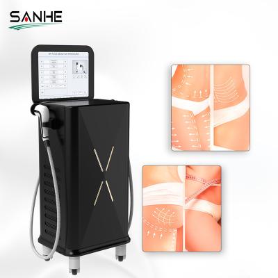 China SANHE Face Lift Diathermy Machine Tecar Therapy Physiotherapy Machine Physiotherapy Indeeplus 448Khz and Deep Body Diet for sale