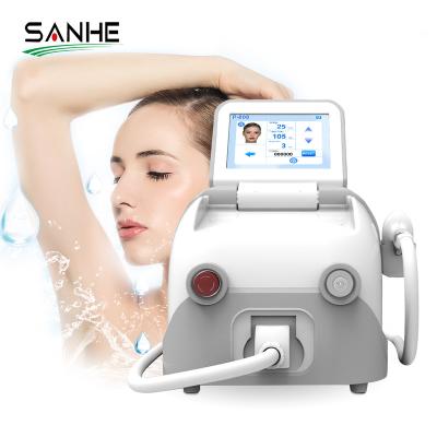 China 2021 hot product 808nm laser diode laser 808Nm portable hair removal machine for commercial for sale