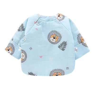 China Factory Sale One Size Baby Sleepwear Warm Pure Cotton Newborn Baby Pajamas for sale