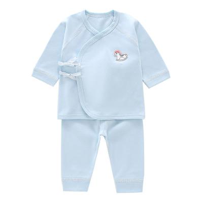 China Factory Wholesale Breathable Baby Sleepwear Newborn Rompers Pure Cotton Baby Pajamas Set for sale