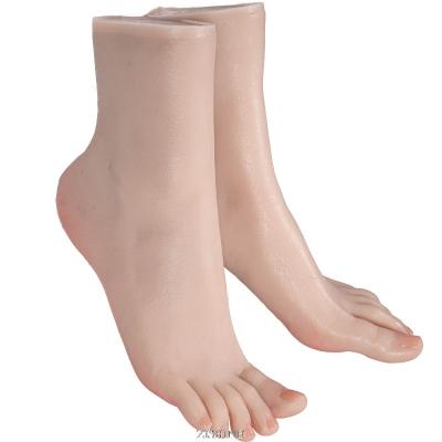 China Other Model Female Foot Foot Fetish Silicone Foot Mannequin Foot Fa KE Simulation Nail Practice for sale