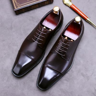 China Goodyear Men's Genuine Leather Men's Shoes Genuine Leather Branded Leather Shoes Luxury Classic Crocodile Handmade Handmade Branded Shoes for sale