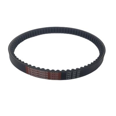 중국 ATV/UTV/MOTOR 743 20 30 Size Motorcycle Wear-Resistance Rubber High Quality Drive Belt Motorbike Drive Belts Spare Parts 판매용