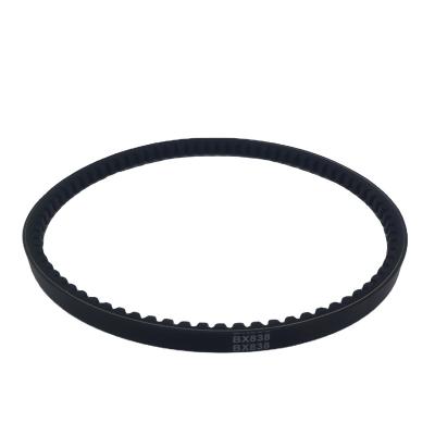 중국 High Efficiency BX 838 V Cogged Transmission Belts Industrial V-Belt High Quality Rubber Transmission Teeth Belts 판매용