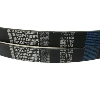 China Rubber Poly V Belts Vehicle Engine Multi Ribbed V Belt Poly PK pH PL PJ en venta