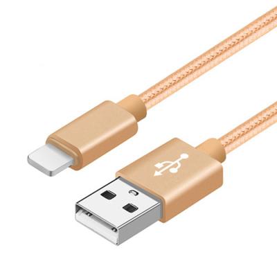 China MP3/MP4 Player Bargain Price Straight Quick Charging Cable 8 Pin 5A Braided Data Cable For Iphone for sale