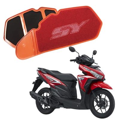 China VARIO-150 Motorcycle Sponge Filter High Flow Air Cleaner Filter Element For VARIO-150 Motorcycle for sale