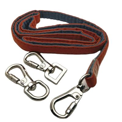 China Wholesale YI KAI Natural Mountaineering Safety Nylon Reflective Reflective Dog Leash Lights For Pet Cat Dog for sale