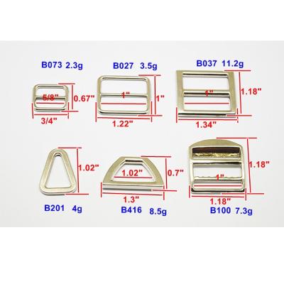 China Professional wholesale hot sale metal buckle, metal ladder buckle, bag ladder buckle for sale